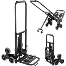 Need - Aluminium Diable Pliable 、Chariot de Transport Chariots de Manutention Chariot de Transport en Aluminium Chariot à Bagages Pliable,Noir