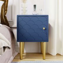 NEED Table de Chevet Table de Nuit, Table d'appoint avec Armoire au Bout de Canapé, Table d'Appoint en Bois pour Salon et Chambre à Coucher