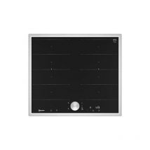NEFF Neff T66STX4L0 N90 Autarkes Induktionskochfeld,Glaskeramik, 60 cm breit, TwistPad, Kindersicherung, 4 Kochzonen, Edelstahlrahmen