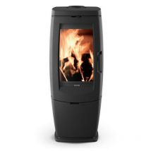 Supra - estufa de leña de hierro fundido 10kw negro - 117322