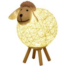 Lifcausal Veilleuse Bébé Led Réglable Avec Télécommande - Design Pelote De Laine Et Abat-jour Tissé Main - Lumière De Nu