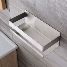 Étagère de Douche Auto-adhésif Panier de Douche Sans Perçage Etagère de Salle de Bain Acier Inoxydable SUS304