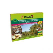 Biotop - Nématodes Sf anti mouche terreaux, taupins, chenilles 25M pour 50m2