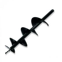 B200 Tête de Tarière pour Perceuse & Visseuse Sans Fil [200MM] – Tête de Rechange pour Tarière de Sol, Foreuse à Terre & Tarière de Jardin – Tête de