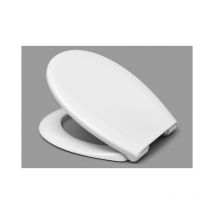 Nemo - go by Van Marcke Bouche Abattant toilette frein de chute Duroplast blanc