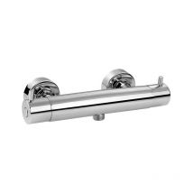 Nemo - go by Van Marcke Cocoon Mitigeur thermostatique douche entraxe 15cm interrupteur de sûreté économiseur d'eau Chrome