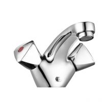 Nemo - Go Easy ii Robinet de lavabo 2 poignées avec kit de raccordement Chrome