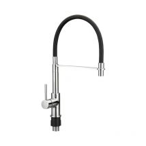 Go by Van Marcke Fusion Mitigeur de cuisine desing avec mousseur Chrome