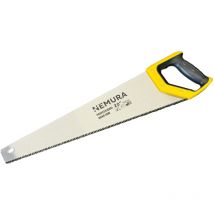 Nemura Scie egoine 500mm - Double Tranchants et Lame en acier allié 65mm - Travail précis et rapide - Qualité professionnelle - Marque Française