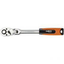 Neo professional 1/2 flexible ratchet handle reversible 72T gear (Neo 08-519)