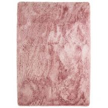 Thedecofactory - neo yoga - Tapis lavable à base fine et souple extra doux rose 160x230