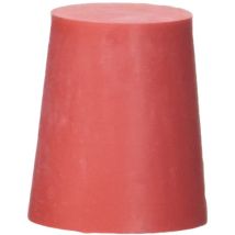 Neolab 1 – 1016 tappo di gomma, 22 mm x 17 mm, 25 mm di altezza, Rosso (Confezione da 10 pezzi)