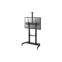 Newstar - Soporte de suelo móvil para tv - Soporte de pie para pantalla plana (100 kg, 152,4 cm (60'), 2,54 m (100'), 400 x 400 mm, 1000 x 600 mm)
