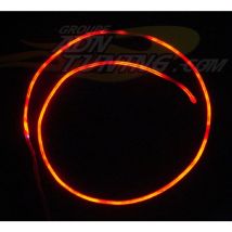 Neon Filaire 60cm NSW60RD Rouge Fibre optique 12V sur allume-cigare