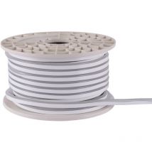 Optonica - Néon Flexible led étanche IP65 6W/m DC12V 120 SMD/m longueur 50m - Bleu Froid