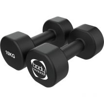 2 x 10KG Neoprene dumbbells
