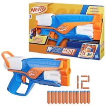 Blaster Nerf n Series Agility + 12 fléchettes