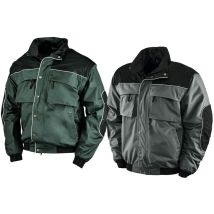 Neri New Iceberg Arbeitsjacke – M – Wasserdichtes Polyester – Petroleumgrün – Abnehmbare Ärmel – 2 Außentaschen – 2 Brusttaschen