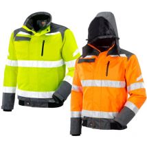 Green Bay - Neri Nomentana wasserdichte Warnschutz Jacke - m - Arancione