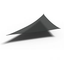 Coolfit Sonnensegel 3-Eck, schwarz 90° Bezug aus 285g/m² Polyethylen (hdpe), 400x400x570 cm