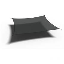 Telo ombreggiante Platinum Coolfit quadrato nero 360x360 cm