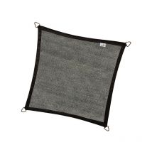Nesling - Voile d'ombrage rectangulaire 300 x 500 cm coloris noir