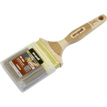 Nespoli FillPro Wood Flachpinsel Lasuren LaserTouch-Griff 8. Stärke, 80 mm Malerpinsel