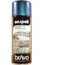 Peinture Aérosol Nespoli Effet Métal Bleu (180203) 0,4 l