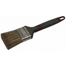 Brosse plate bi-matière 'spécial traitement bois' 65mm
