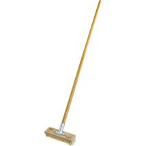 Coronet - Nespoli Schrubber 24 cm mit Gerätestiel 140 cm Ø28mm Metallstielhalter