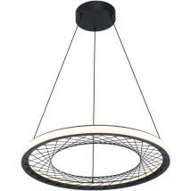 Nest 43W LED Pendelleuchte – Durchmesser 61 cm – Höhenverstellbar 400-1500 mm – 2150 Lumen – Metall, Aluminium, PVC
