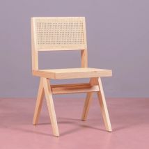 Nest Dream - Chaise classique en rotin naturel - Compass - Frêne