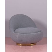 Nest Dream - Fauteuil pivotant design - Corsica - Gris