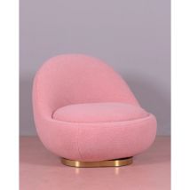 Nest Dream - Fauteuil pivotant design - Corsica - Rose