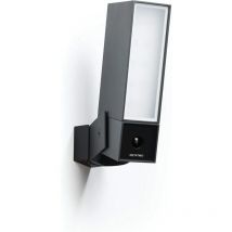Netatmo - Telecamera wifi Esterna Intelligente, Luce Integrata, Sensore di Movimento, Visione Notturna, Senza abbonamenti, Nero Intenso, noc-s-it