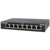 8 Port Gbit Unmanaged 300 Series Switch - Netgear
