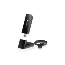 Netgear - A8000) Adaptateur WiFi 6E usb Nighthawk AXE3000, Clé WiFi 6E sans Fil pour Ordinateur Portable ou de Bureau. Vitesses WiFi Jusqu'à 3