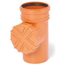 Karmat - 110mm Couleur Orange Nettoyage Système Vidange Gouttière Filtre Diamètre Tuyau