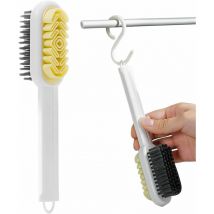 Csparkv - Nettoyage pour Cuir - Brosse à Chaussures Double Face,Nubuck Cleaner Brush, Leather Brush, Cleaning Care Brush for Boots Jackets Couch