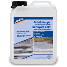 Lithofin - Nettoyant actif (pour surfaces extérieures), bidon de 2,5 l