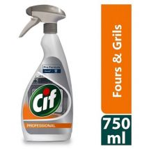 Cif Pro Formula - Nettoyant dégraissant Cif Professional fours & grills - Spray 750 ml
