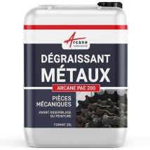 Arcane Industries - Nettoyage métaux alu aluminium dégraissant chaine velo moto auto remplace le trichlo ethylène - 20 l