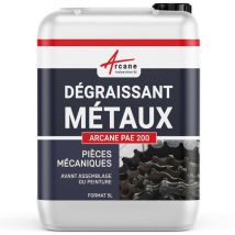 Arcane Industries - Nettoyage métaux alu aluminium dégraissant chaine velo moto auto remplace le trichlo ethylène - 5 l