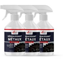 Arcane Industries - Nettoyage métaux alu aluminium dégraissant chaine velo moto auto remplace le trichlo ethylène - 1.5 l (3 x 0.5 l)