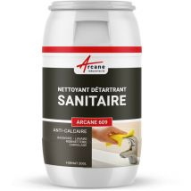 Nettoyant inox wc baignoire salle de bain sdb enlever calcaire sanitaire carrelage cabine douche - 200 L - ARCANE INDUSTRIES