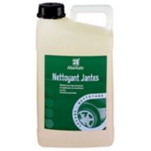 Nettoyant jantes 5L – Matières, Litrage, Destination d’usage, Usage nettoyant, Type de conditionnement, Caractéristiques nettoyant – Abel