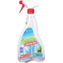 Nettoyant vitres transparent Cristasol en spray avec effet antibuée (750ml)