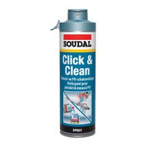Nettoyant pistolet pour mousse pu click & fix - 500 ml Soudal