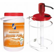 Technolit - Nettoyant pour les mains Multikraft orange Plus 3 litres, système de distribution inclus