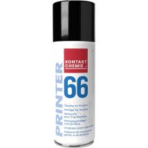 Kontakt Chemie - Nettoyant pour têtes d'impression, Nettoyant pour rouleaux d'impression printer 66, Aérosol 200 ml pour ( Prix pour 1 )